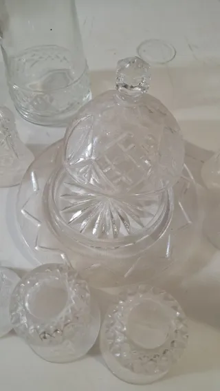 Completo liquore cristallo fresato