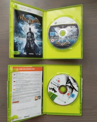 Lote Batman Arkham Asylum y City Xbox 360