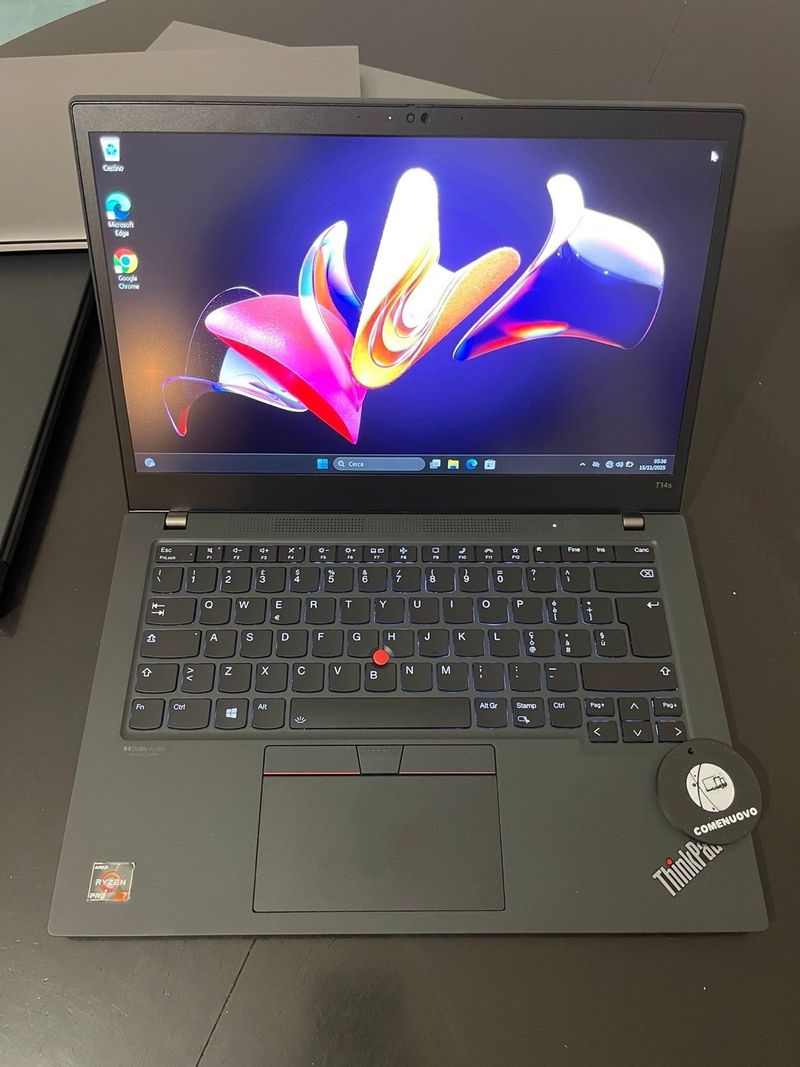 Lenovo T14s Gen2 Ryzen 7 Pro 16GB 512 SSD 14" FHD afbeelding 4
