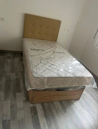 Canapé abatible con colchónes Viscoelastica