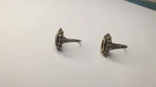 Anillos Plata Ley Vintage con Piedras