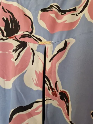 Vestito Liu Jo floreale blu e rosa T.38