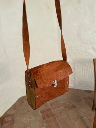 Bolso bandolera GParagis marrón