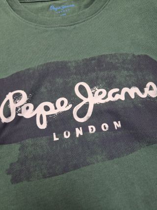 Camiseta Pepe Jeans manga larga chico verde