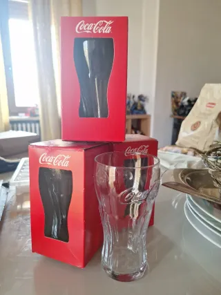 3 Bicchieri Coca Cola Nuovi Collezione