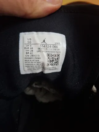 Nike Air Jordan 1 Mid Bred Toe Original