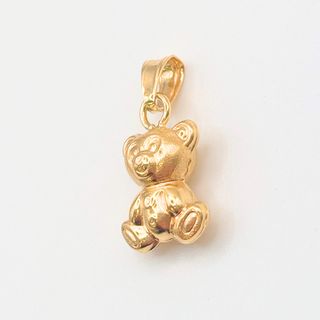 Colgante Oro 18K, Oso Peluche, 1.34gr