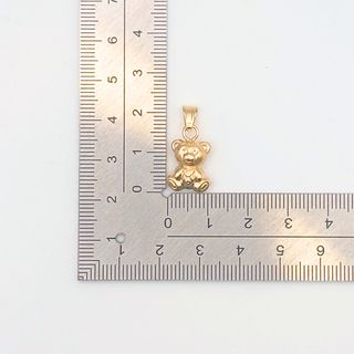 Colgante Oro 18K, Oso Peluche, 1.34gr