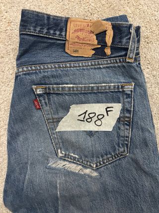 Jeans Levi's 501 Blu