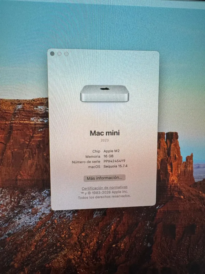 Mac mini M2 16GB RAM afbeelding 6