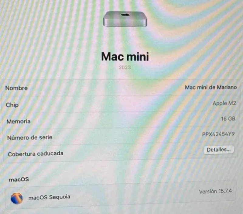 Mac mini M2 16GB RAM afbeelding 7