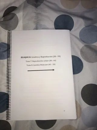 PAU - Biología 2026 - TODOS LOS BLOQUES