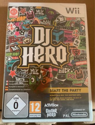 DJ Hero Wii con Mesa de Mezclas