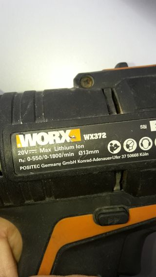Taladro y Amoladora Worx 20V