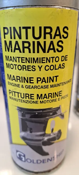 Lote pintura marina fueraborda Honda