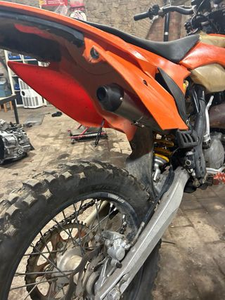 KTM EXC 125 Naranja