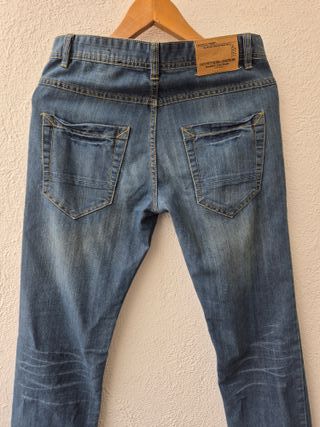 Pantalón tejano azul chico