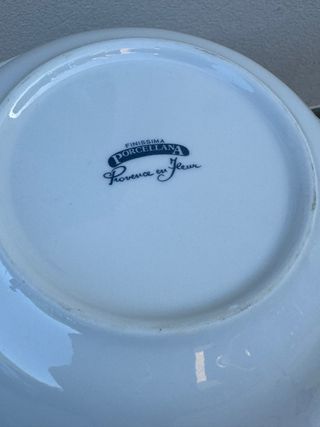 Grande piatto porcellana Provence en Fleur