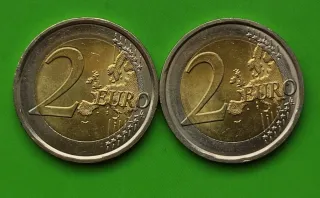 2 Euro 2025 Italia Giubileo + Vespucci