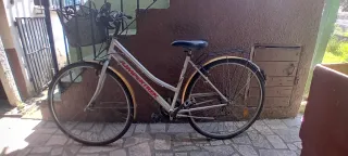 Bicicleta de paseo Jumpertrek plateada