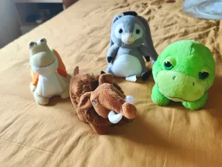 4 Peluche Animali Morbidi
