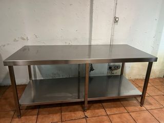 Mesa de trabajo acero inoxidable