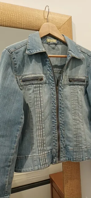 Chaqueta vaquera azul