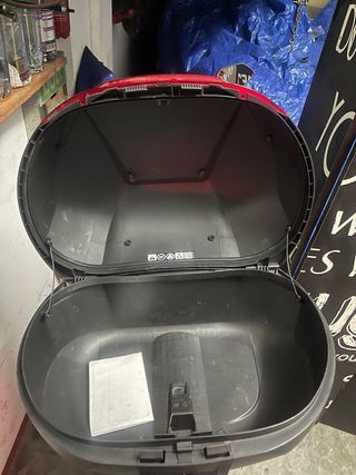 Baúl SHAD SH47 (47L) + Respaldo + Soporte