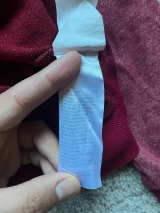 Sudadera Armani Jeans Roja Mujer