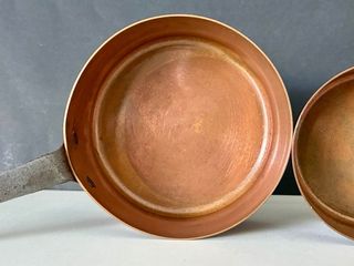 2 Cazos Cobre Pequeños