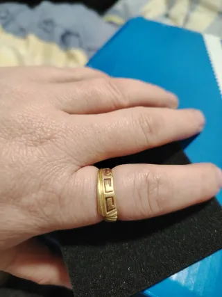 Anillo Oro 18k 2.7g Grande