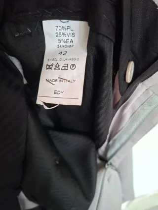 Completo uomo grigio