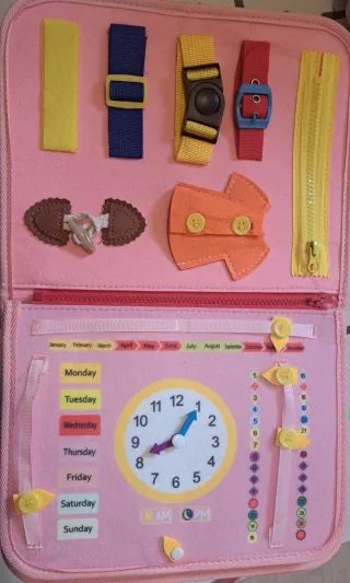 Maletín infantil rosa con unicornios