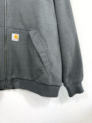 Chaqueta Carhartt Forrada Retro Oversize Gris Y2K