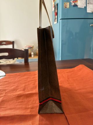 Busta Gucci vintage anni 80 plastificata