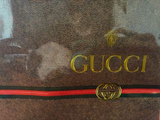 Busta Gucci vintage anni 80 plastificata