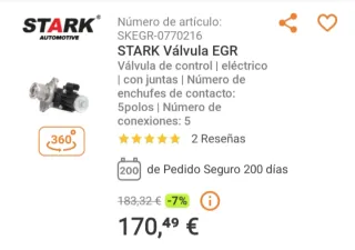 Válvula EGR 1.3 CDTI