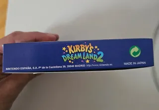Caja Kirby's Dream Land 2 GameBoy