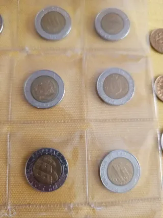 Lote Monedas Liras San Marino 1982