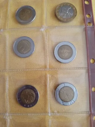 Lote Monedas Liras San Marino 1982