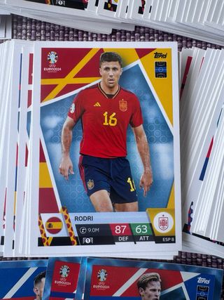 Lote Cartas Eurocopa 2024 Básicas