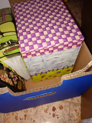 Álbum de fotos con diseño floral