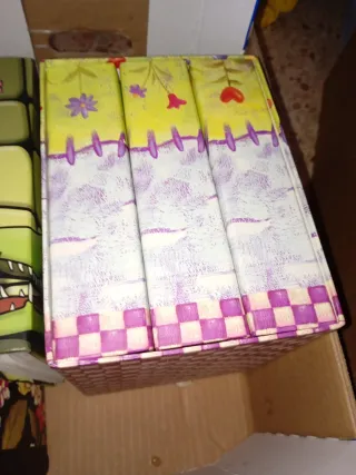 Álbum de fotos con diseño floral