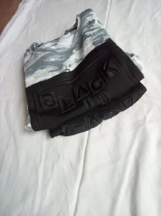 Conjunto Ropa Niño Camuflaje Negro