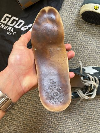 Golden Goose Talla 39 Azul Blanco