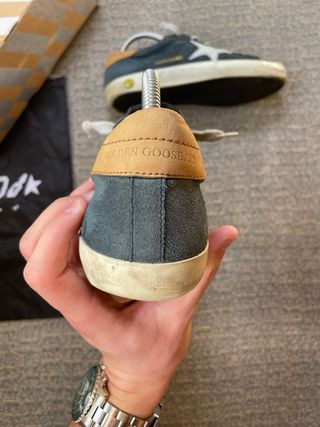 Golden Goose Talla 39 Azul Blanco