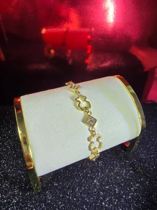 Conjunto Joyas Oso y Piedra Azul