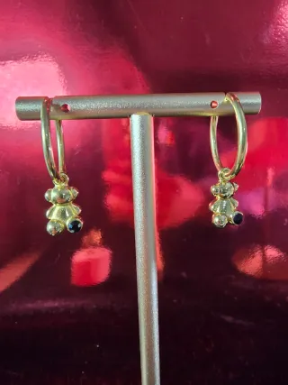 Conjunto Joyas Oso y Piedra Azul