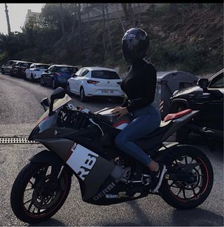 Derbi Sportbike Negra/Plata Manual