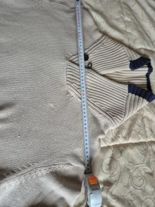 Jersey de punto color beige